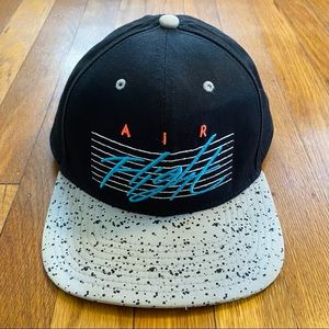 Vintage Nike Air Flight Jordan Cement SnapBack